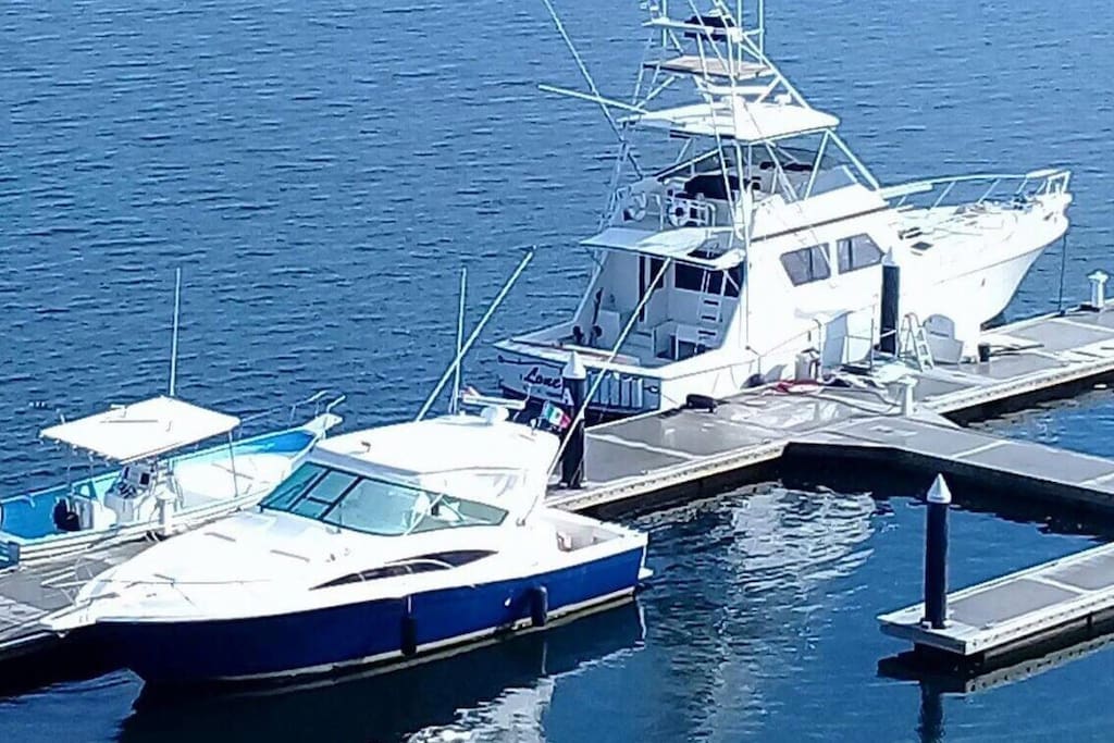 Vista a a la slips d la Marina.