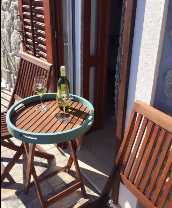 Balcony.