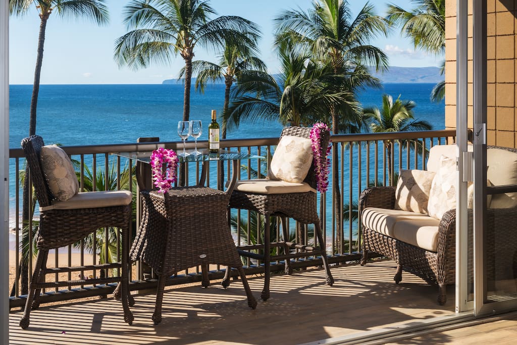 ocean front lanai