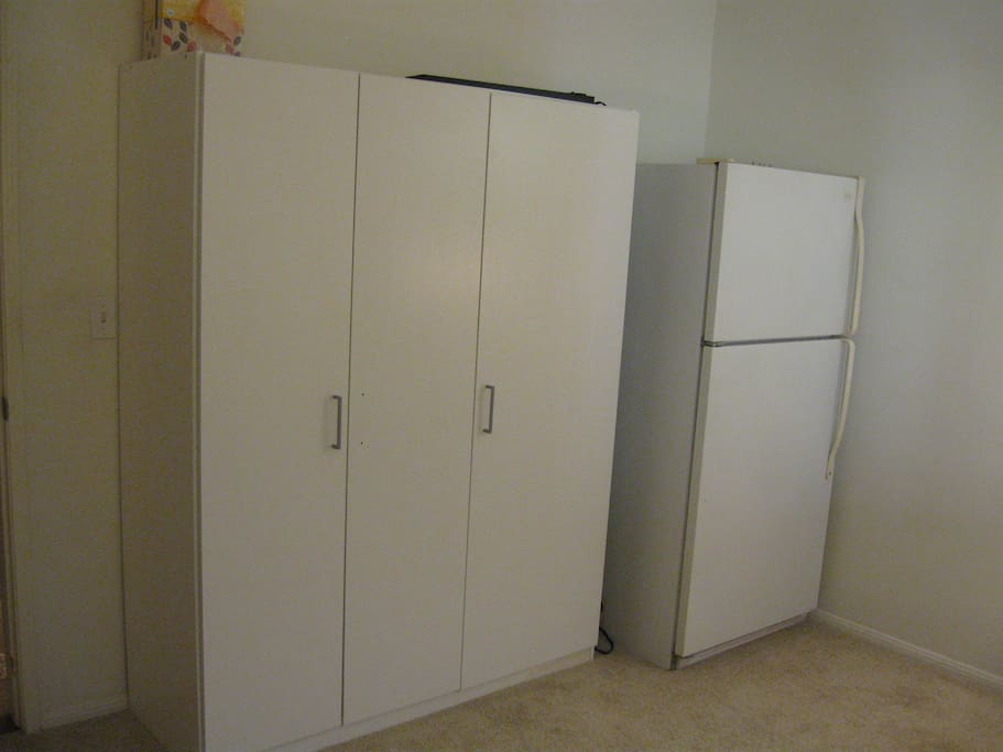 Refrigerator and closet