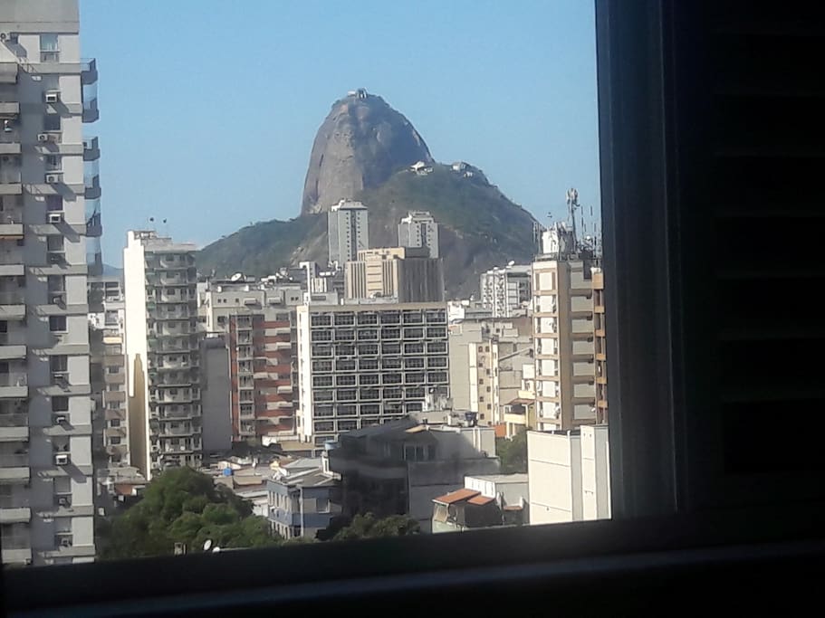 Pão-de Açucar - vista da janela do 2º quarto