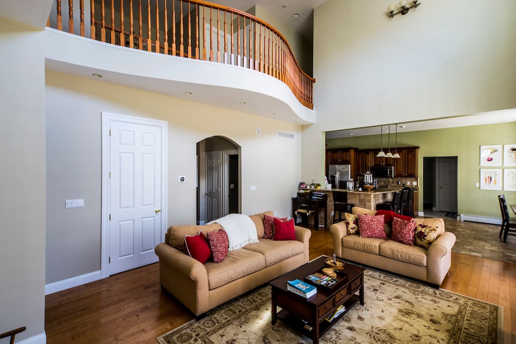 Family room with ample seating