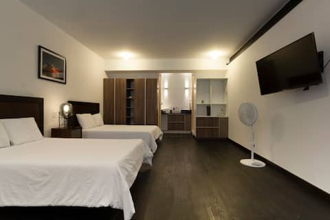 Successful Airbnb property: Suite with terrace in álamos 2da Sección