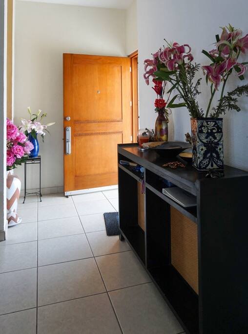 Condo's entrance