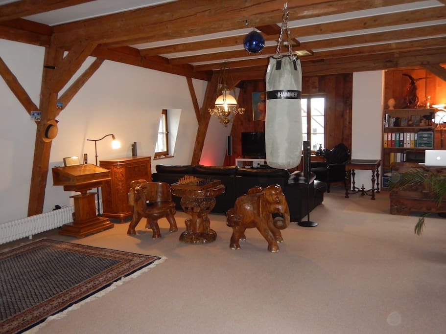 The room for the guest