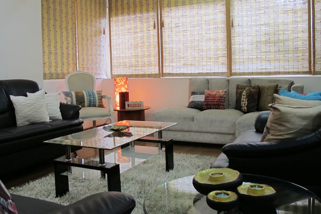 the living area