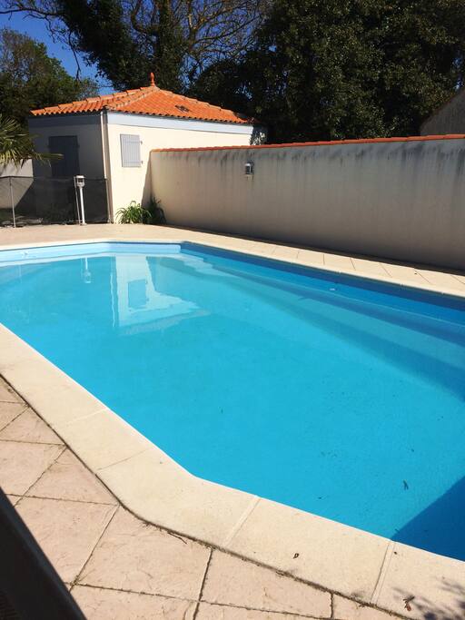 La piscine chauffée