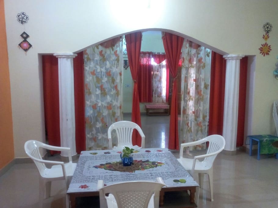 Entrance room and common space