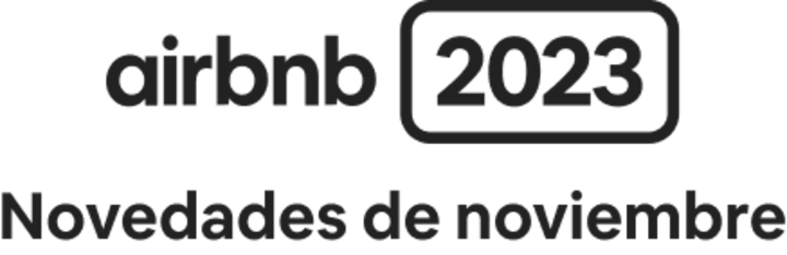 Airbnb 2023: Novedades de noviembre