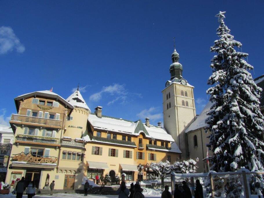 Megève le charmant village