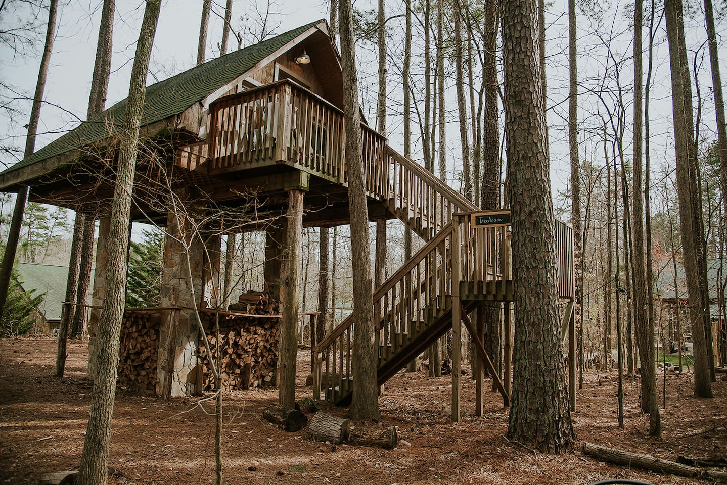 Treehouse Glamping Concord North Carolina Airbnb