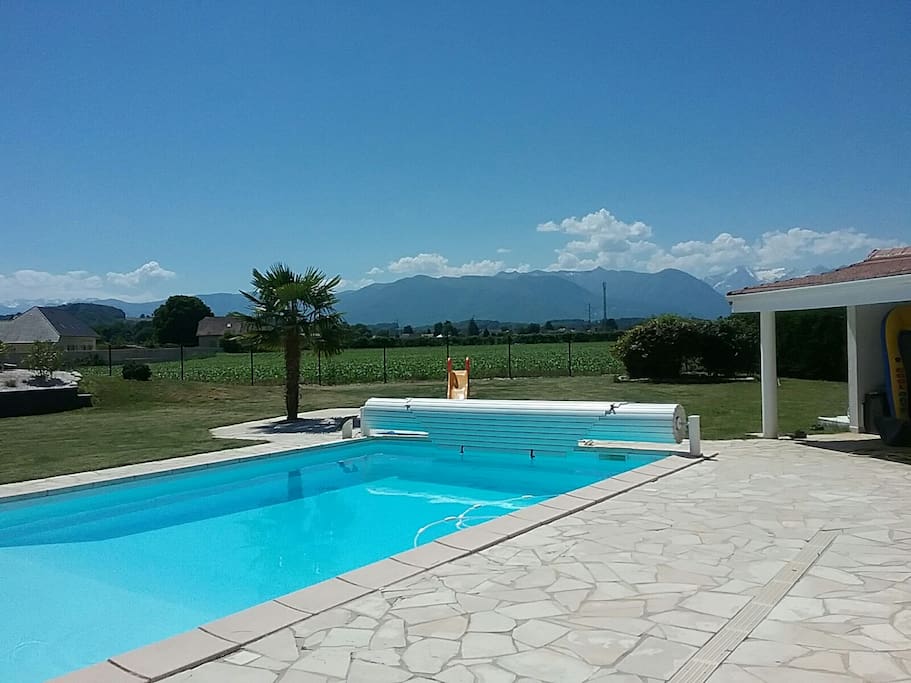 vue chaîne des Pyrénées