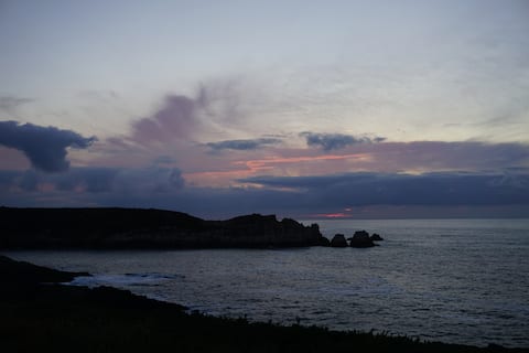 Gayol house with barbecue near the beach of Porcía