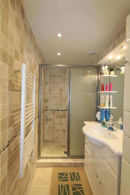 Salle de douche à l'Italienne