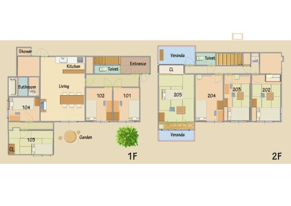 Layout 間取り図