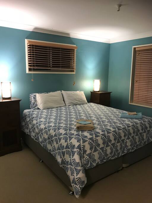 Main bedroom with king size bed