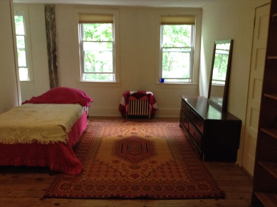 large roomy and light bedrooms