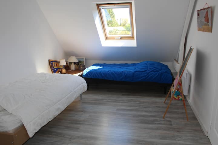 1 lôžko 140. A dve 90   poschodí