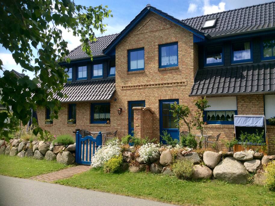 Eingangsbereich Ferienwohnung mit Terrasse