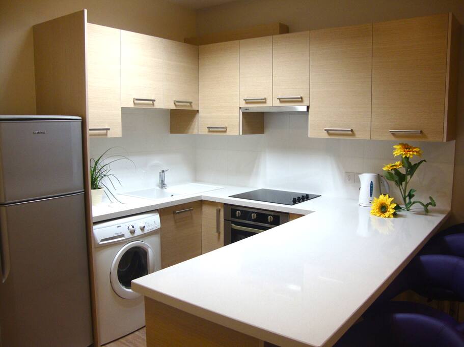 Open plan kitchen
