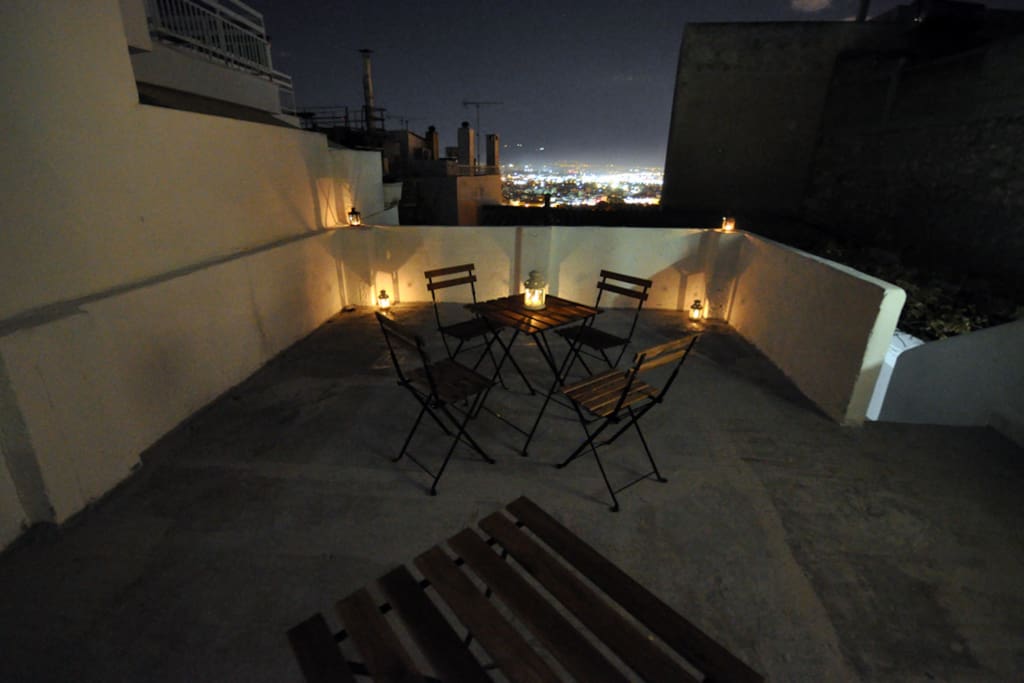 Santorini Maisonette @ Piraeus - 1st floor terrace