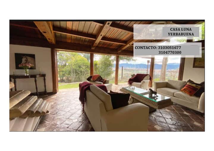 Hermosa Casa Campestre En Yerbabuena - Casa Luna - Cajicá