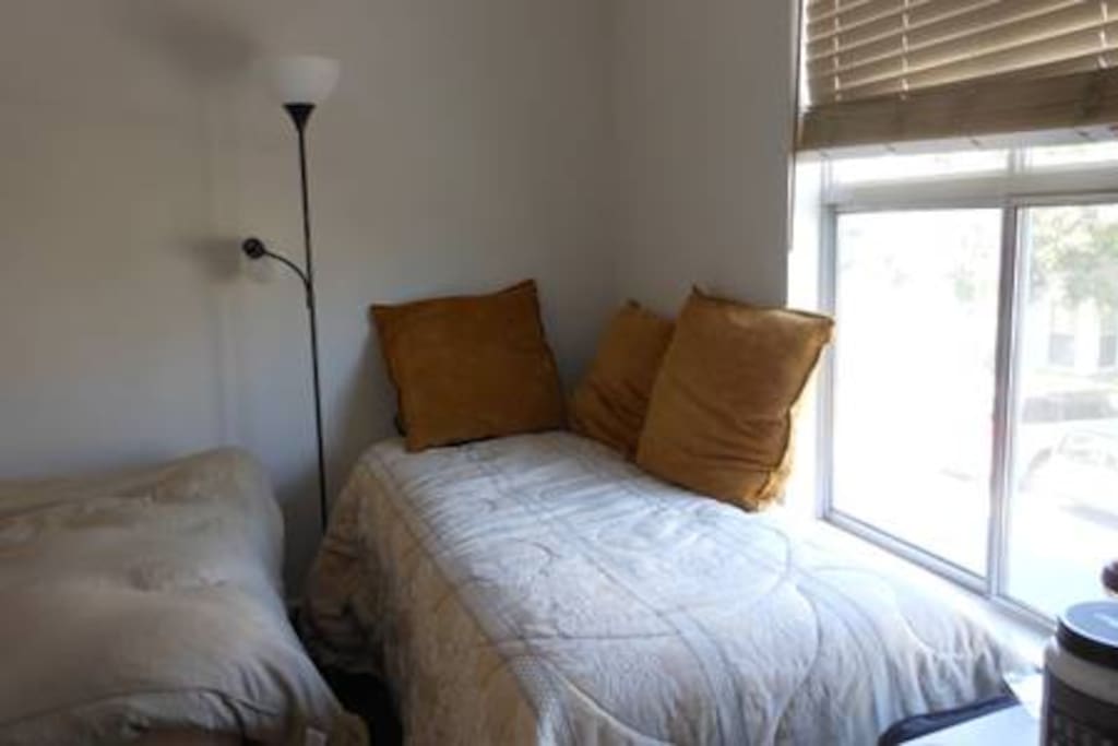 Full and twin bed