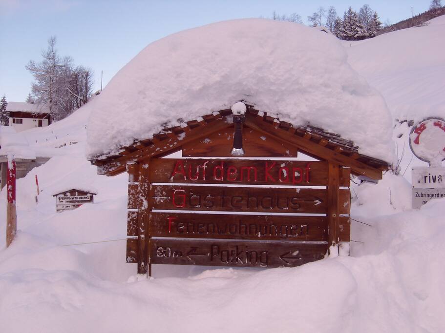 Winterromantik pur gibt es gratis dazu