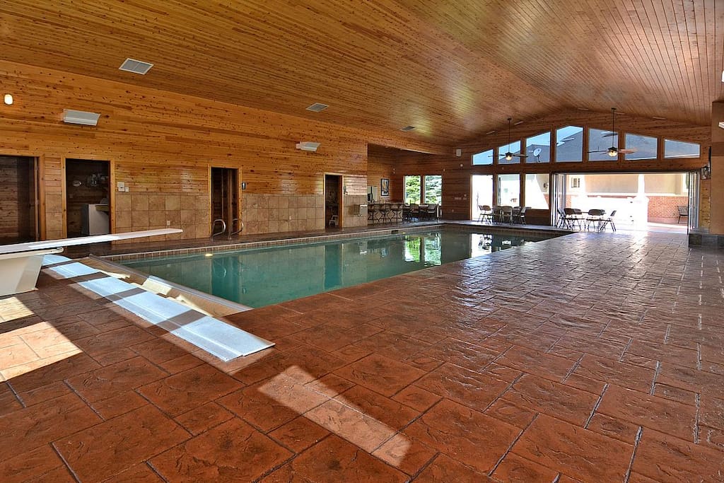 Pool House with 45' pool