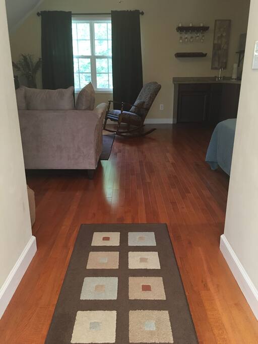 View of Guest Suite from private entry door