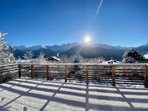 Chalet w/ best Mont Blanc - renovated newly 2024