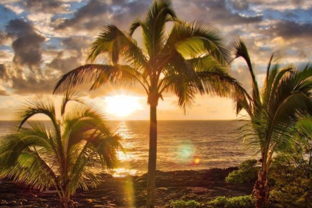 Sunrise view at Pali Hale