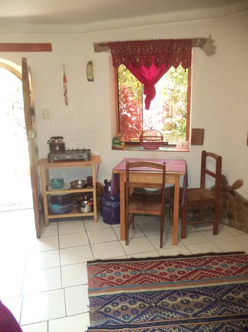 Breakfast table