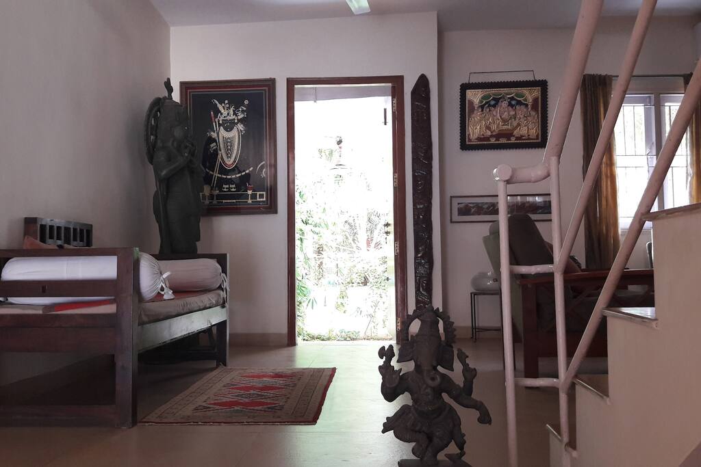 Living Space with Garden Door