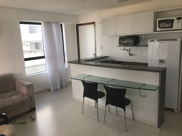 Flat in Boa Viagem with all infrastructure