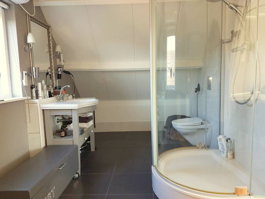 Het badkamer gedeelte