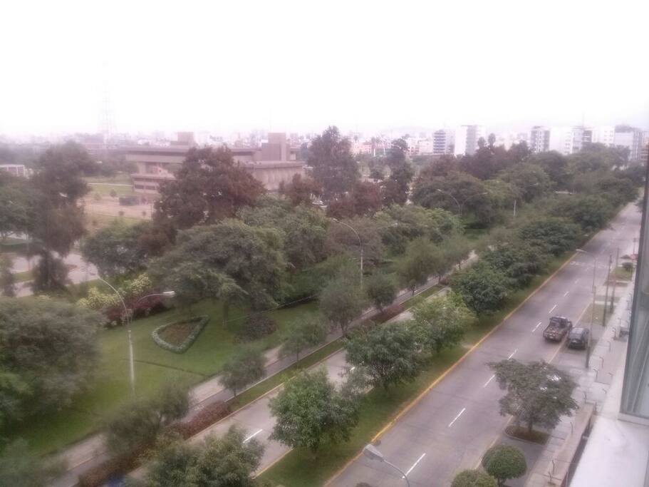 VISTA DESDE EL BALCON