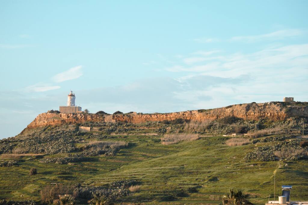 Tal- Gordan lighthouse captured from the roof.