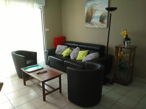 Annonce Airbnb populaire: T3 SEA VIEW BEAUTIFUL RESIDENCE à Frontignan