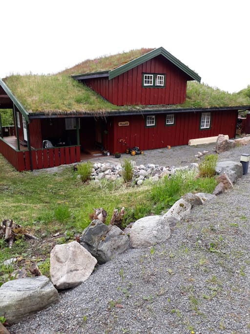Hytta fra øversia.