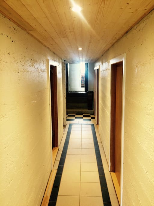 The hallway