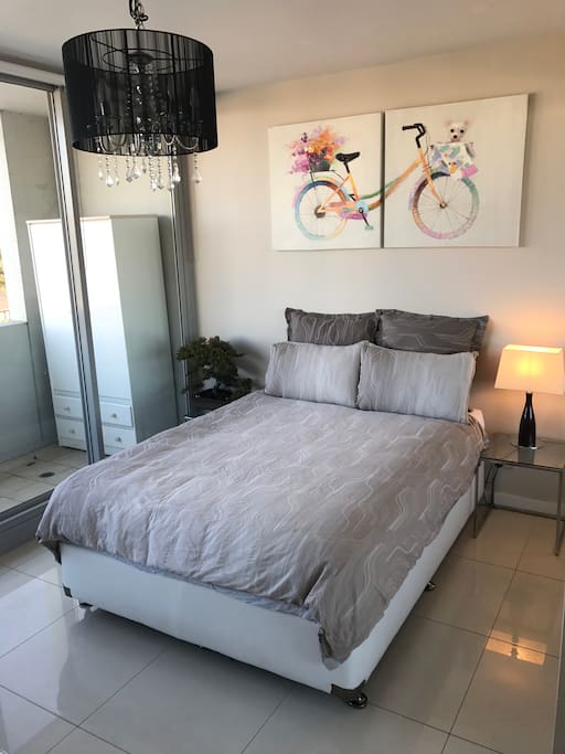 The main bed