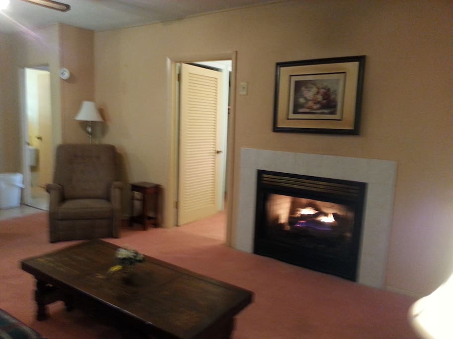 Depot Gas Log Fireplace