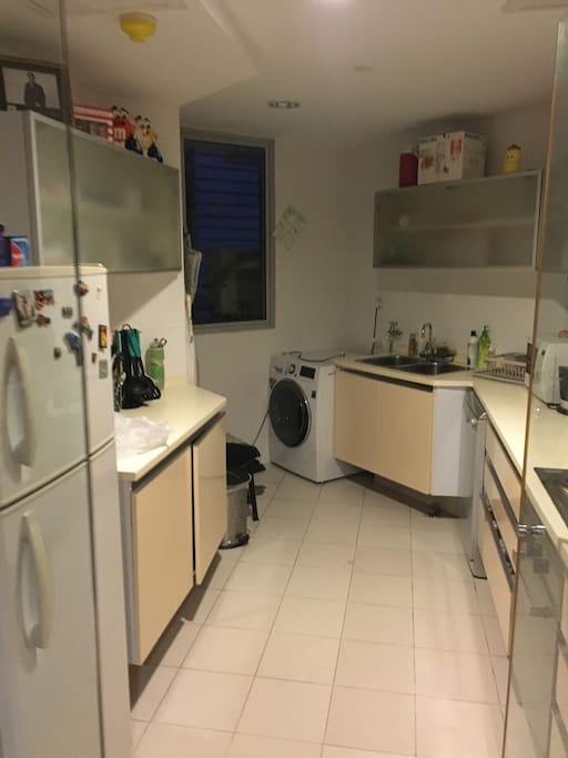 Pantry with electric cooker, dishwasher, washer/dryer etc