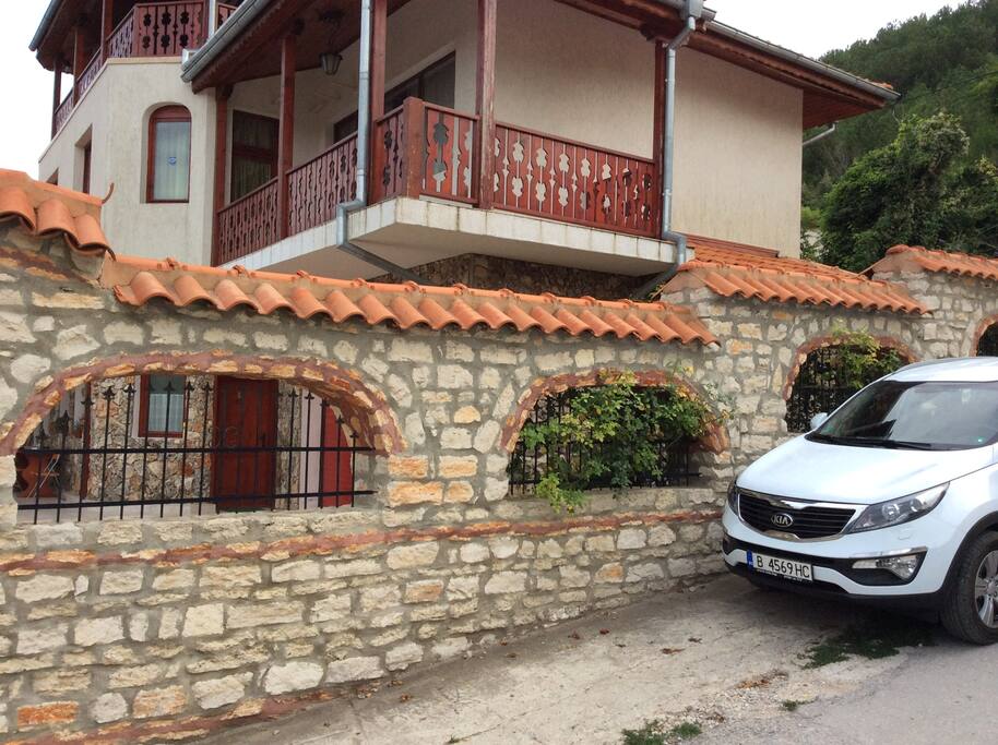The look from outside and car that you may like to rent :-)