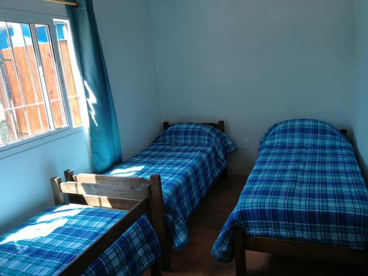 Room 3 single beds