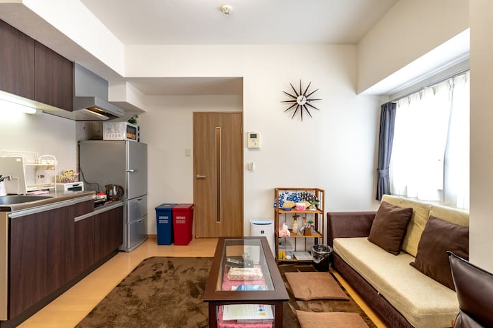 Superhost!! 【Lovely Room Ⅰ】Only 5min-downtwon☆