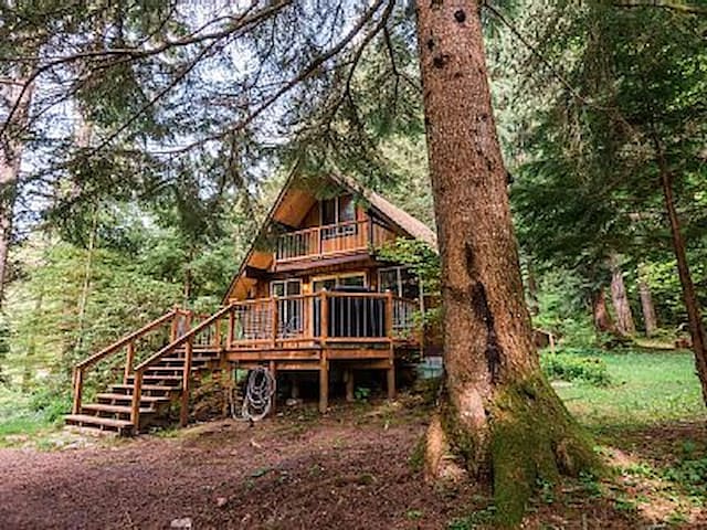 Rainier Cabin-Hot Tub/Sauna & Wood Stove 【 OFFICIAL ...