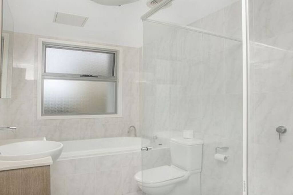 Guest Room has an ensuite Toilet with Bath & Shower