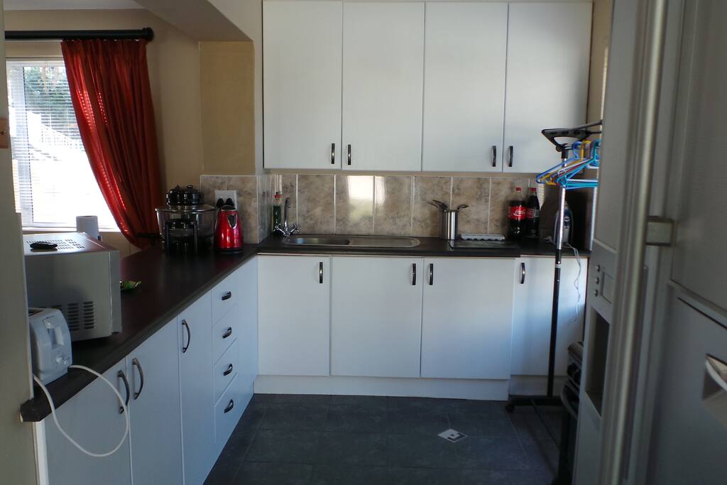 Fully equipped kitchen with all amenities